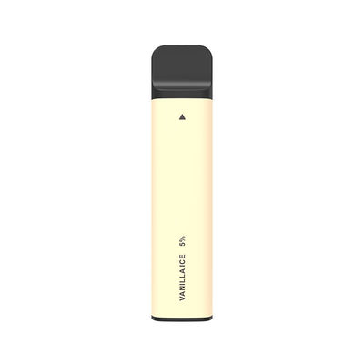 品質  Lightweight 6.0ml Disposable Vape Pod Device 1000 Puffs Vanilla Ice 工場