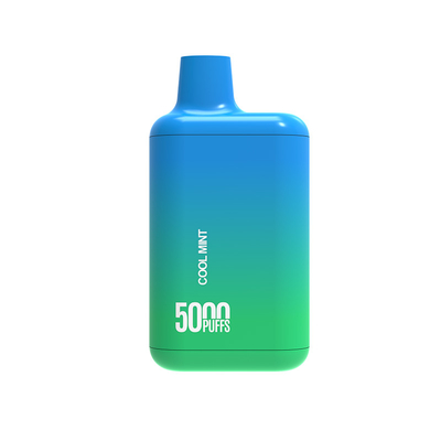 前に満たされた涼しいミントの使い捨て可能なVapeのペン10.0ml 5000のパフ