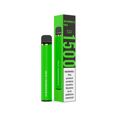 軽量の使い捨て可能なVapeのペン1500のパフ1200mAhの電気タバコ