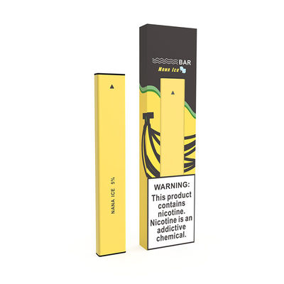 バナナの氷1.2mlの小型使い捨て可能な電子タバコのVapeのポッド280mAh電池