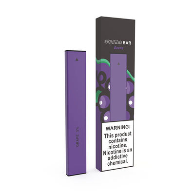 ブドウの好意の小型電子タバコ1.8Ω 280mAh電池400のパフ使い捨て可能なVape