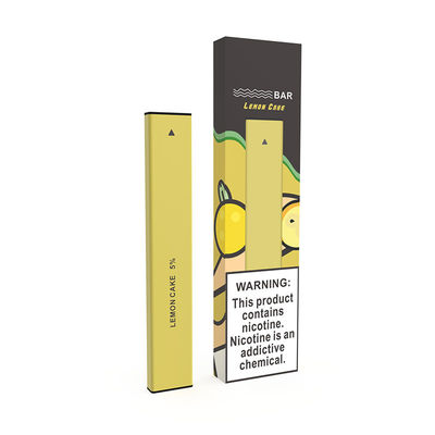 レモン使い捨て可能な小型Eタバコ400Puffs 280mAh電池の黄色いVapeのペン
