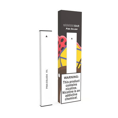 使い捨て可能で白い小型電子タバコ1.2mlの非詰め替え式のポッド装置は自由に漏る