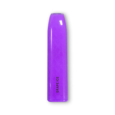 ブドウの氷のABS使い捨て可能で平らなVapeのペン紫色1.6Ω点火無し