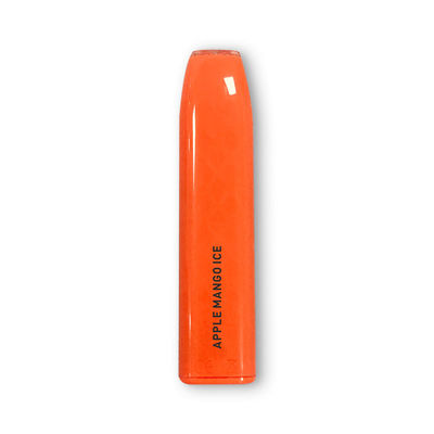 500mAh電池の前に満たされるオレンジ使い捨て可能なVapeのペンのABS