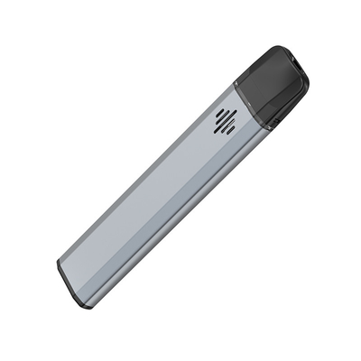 300パフ2.0ml CBD使い捨て可能で平らなVapeのペンのポッドのPCのアルミニウム管